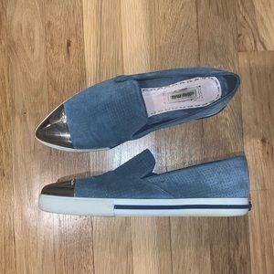 Miu Miu Cap Toe Sneakers/Slip Ons